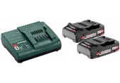 Metabo Akkumulátor és töltő szett (18V/2x2,0Ah) 685161000